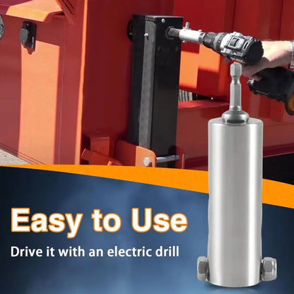 🚗 Drill Powered Bottle Jack Adapter | Quick Roadside Emergency Lift🏗️
