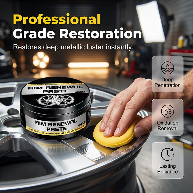 💎All-in-One Wheel Scratch Eraser & Molecular Shield Coating Paste🛡️