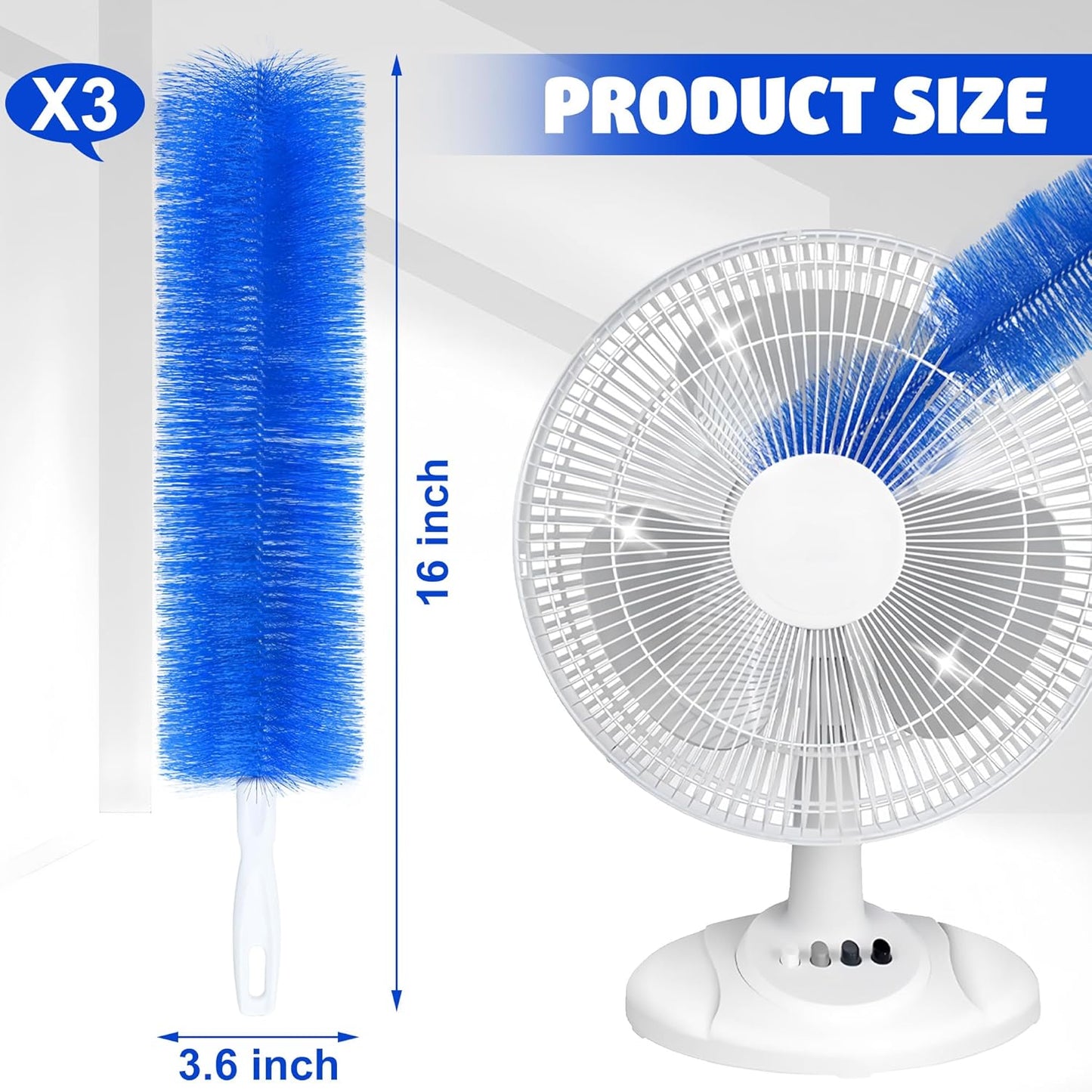 🧹 Flexible Ceiling Fan Cleaning Brush ✨
