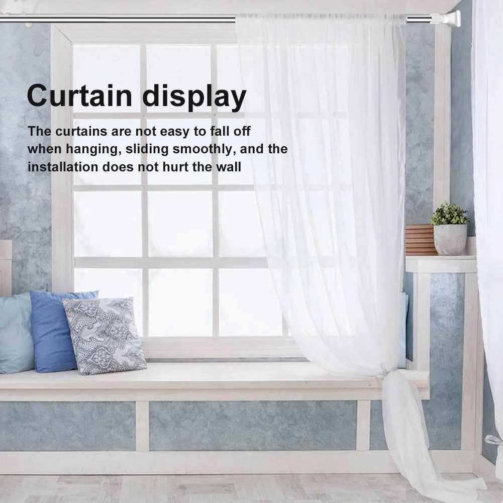 🏠 Drill-Free Adjustable Tension Rod – Instant Storage, Zero Wall Damage