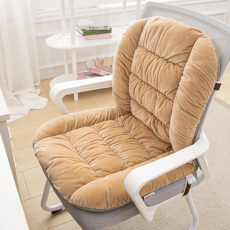 🔥 Plush Heated Chair Cushion – Cozy Warmth for Your Seat & Back 🛋️