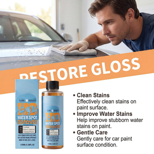 💦Heavy Duty Water Spot Remover Gel | Clear-Coat Safe Car Detailing Formula