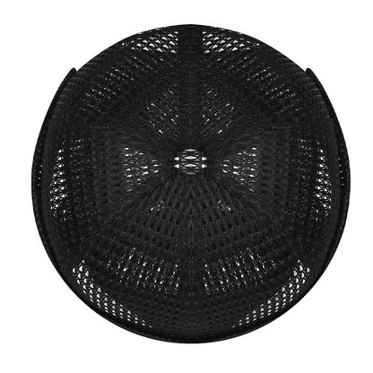 Men’s Breathable Brimless Docker Hat – Lightweight Mesh Skull Cap for Summer Outdoor Wear