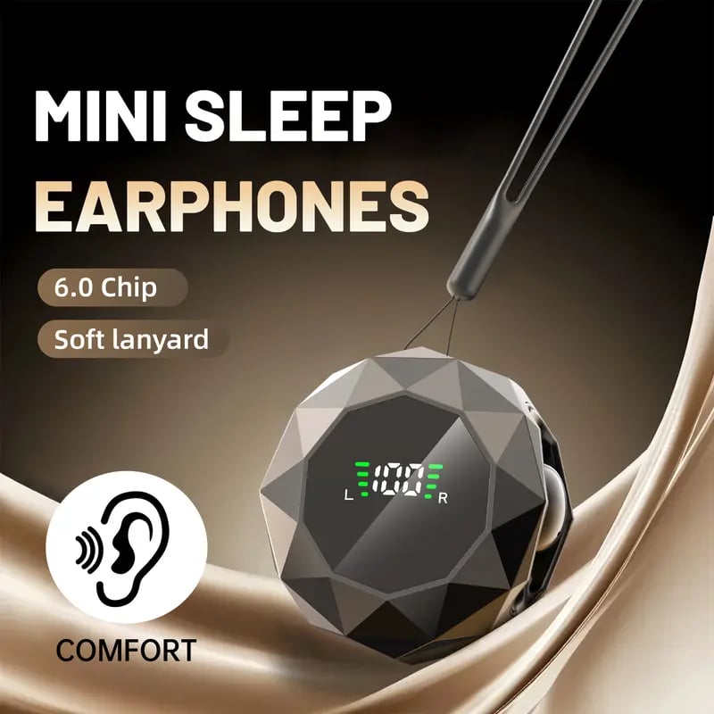 Mini Wireless Sleep Earbuds for Side Sleepers