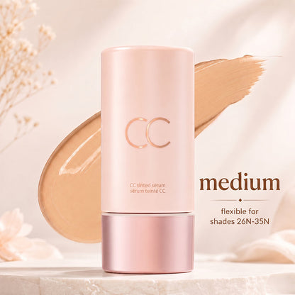 CC Color-Correcting Tinted Serum | Hydrating Skin-Adaptive Foundation