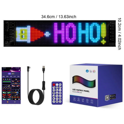 Custom LED Pixel Display | Your Text, Colors & Effects ✨