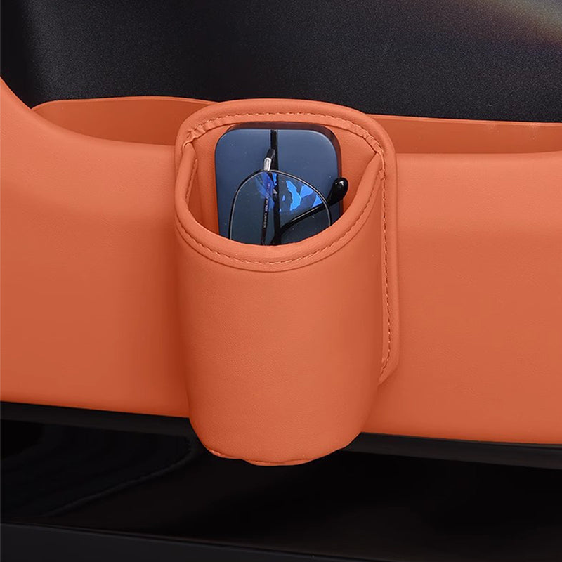 🚗Leather Car Door Cup Holder – Wide‑mouth opening, easy reach for drinks & phone. ✨