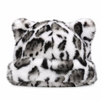 Creamy white leopard print