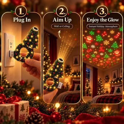 🎄Christmas Tree Projection Light