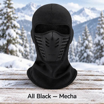❄️ Winter Fleece Balaclava with 3D Face Panel | Full Head, Face & Neck Coverage 🏔️