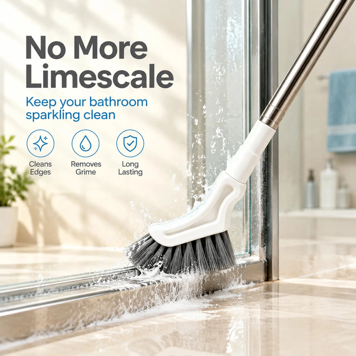 🧼 Reach Further, Clean Deeper | Telescopic Crevice Brush