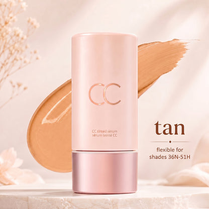 CC Color-Correcting Tinted Serum | Hydrating Skin-Adaptive Foundation