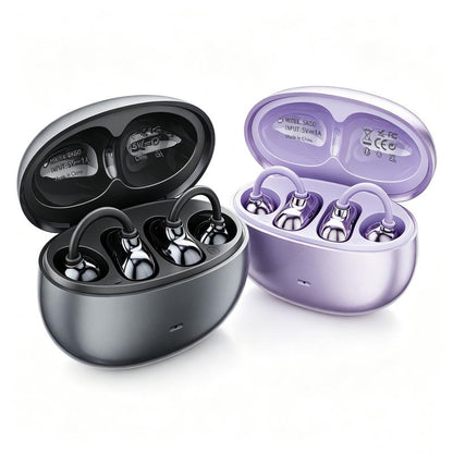 Open-Ear Clip Earbuds 🎧 Comfortable Fit & Bluetooth 6.0 | ZavrlyNia