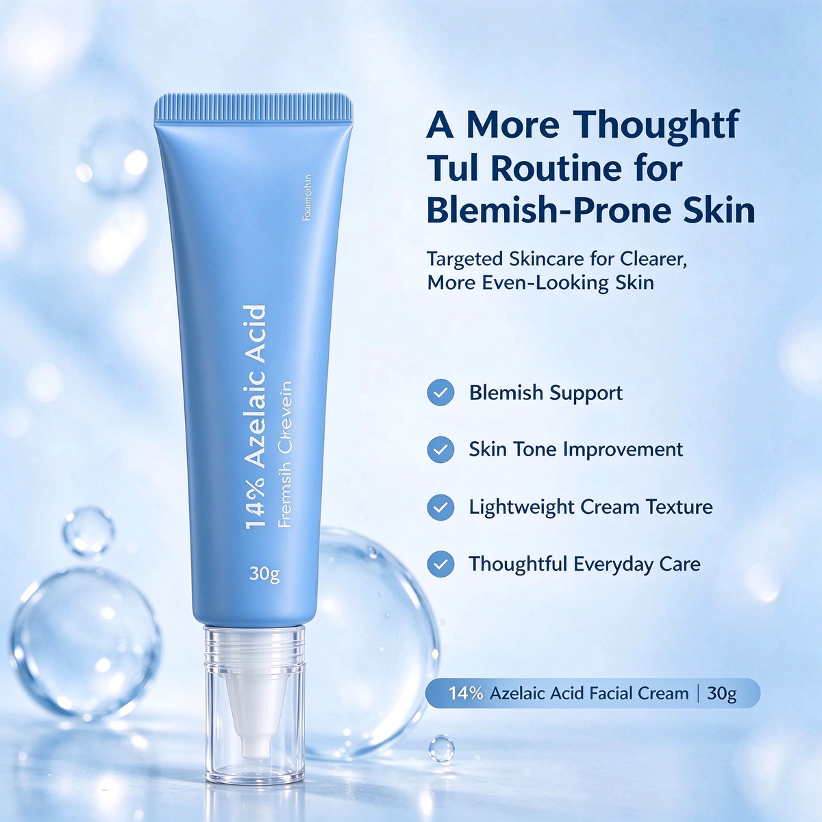 14% Azelaic Acid Facial Cream