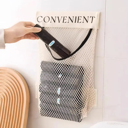 🏠Large-capacity wall-mounted garbage bag storage bag for kitchen