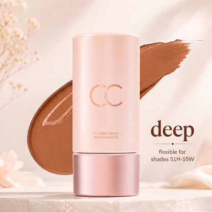 CC Color-Correcting Tinted Serum | Hydrating Skin-Adaptive Foundation