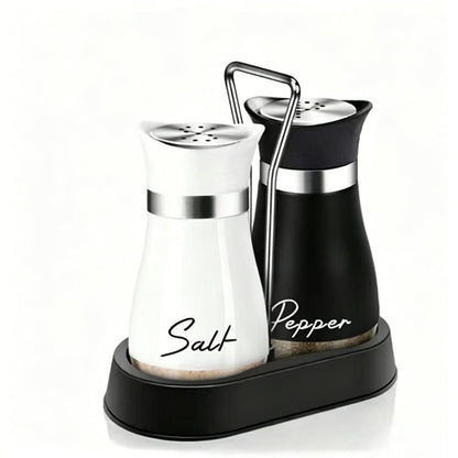🐧 Penguin Design Salt and Pepper Shaker Set – Cute Shape, 304 Stainless Steel & Precision Dispensing Lid ✨