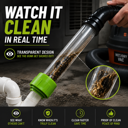 Clear Your AC Drain in Minutes — No Plumber Needed
