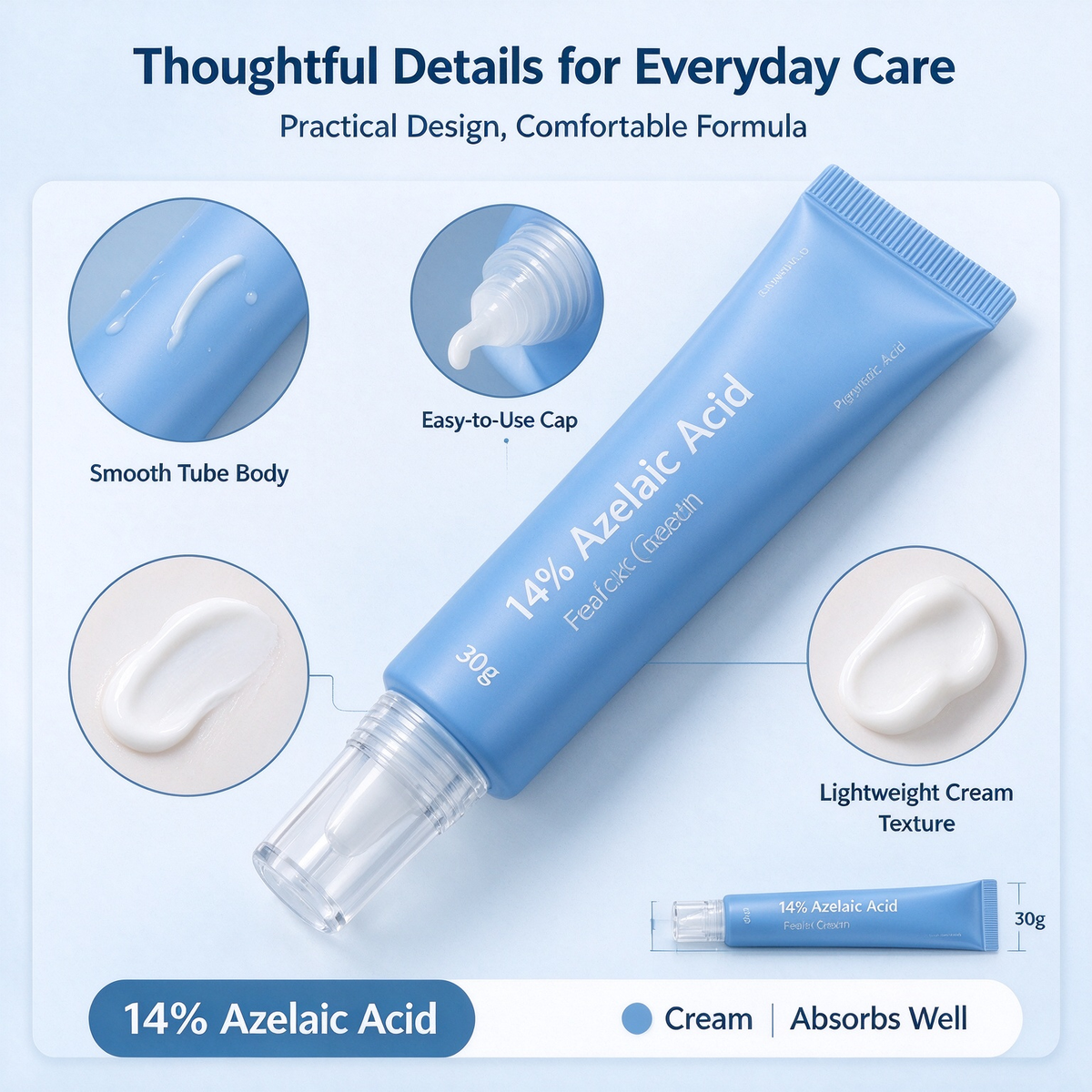 14% Azelaic Acid Facial Cream