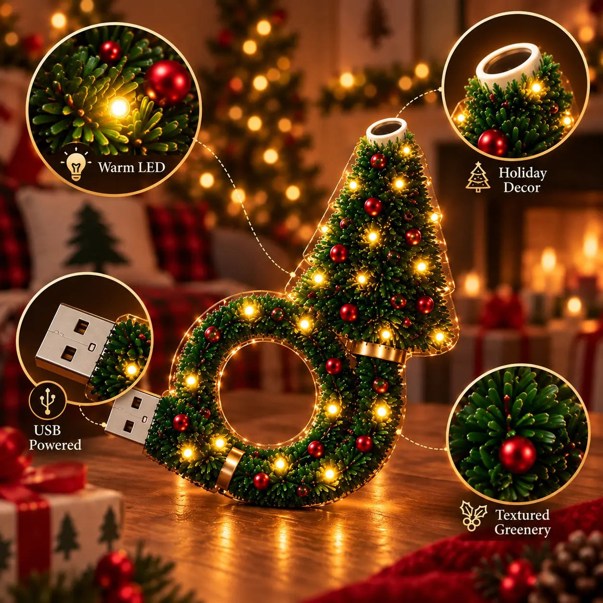 🎄Christmas Tree Projection Light