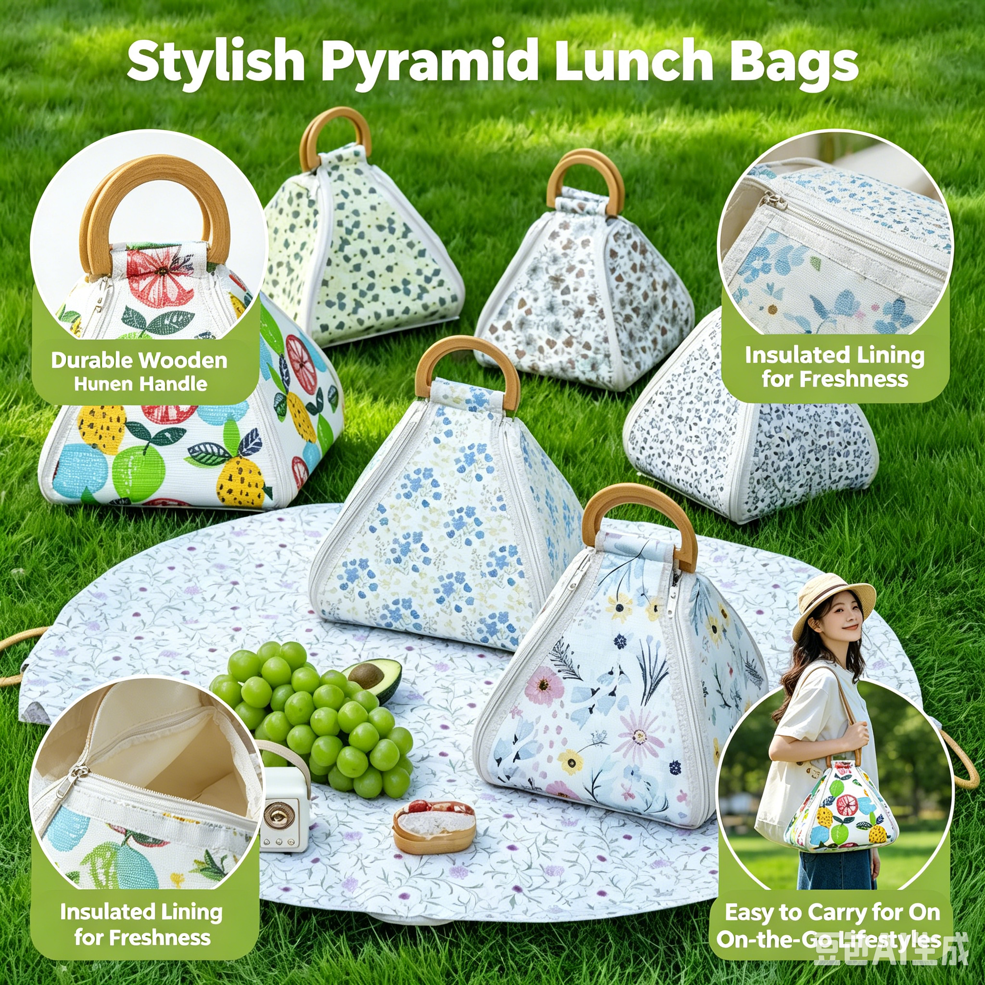 all-in-one-picnic-bag-insulated-cooler-detachable-waterproof-blanket-5482