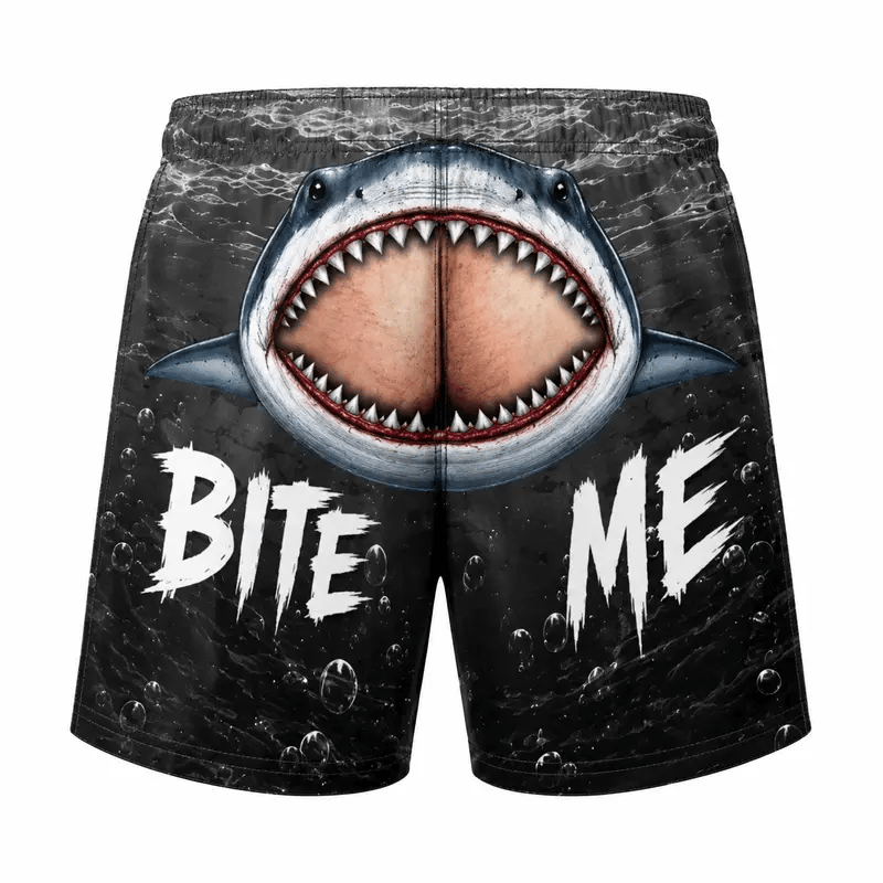😂Peekaboo Swim Trunks –Cheeky Beach Shorts 🩳🌴**