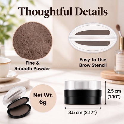 Eyebrow Stamp Powder Kit