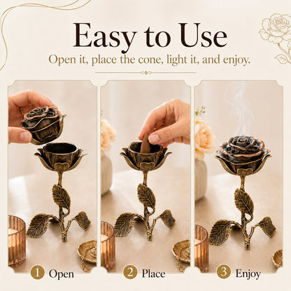 hot-sale-49-off-vintage-rose-incense-burner-1323
