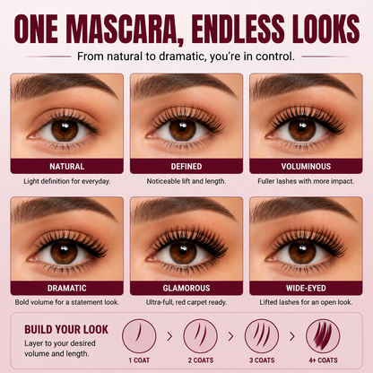 7D Lash Luxe✨ – Colossal Volume & 24H Waterproof Mascara 🌊