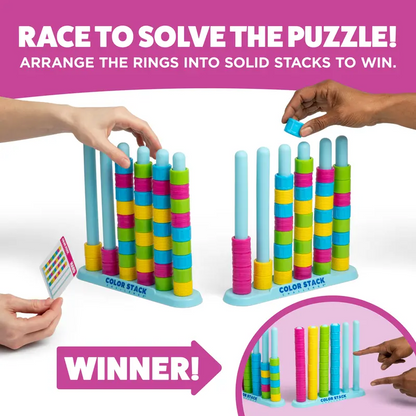 🔥Color Stack Challenge – The Ultimate Fast-Paced Logic & Speed Puzzle Game