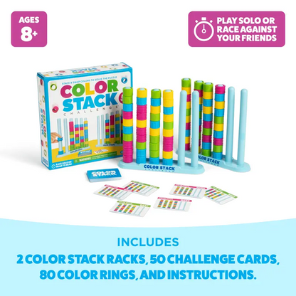 🔥Color Stack Challenge – The Ultimate Fast-Paced Logic & Speed Puzzle Game