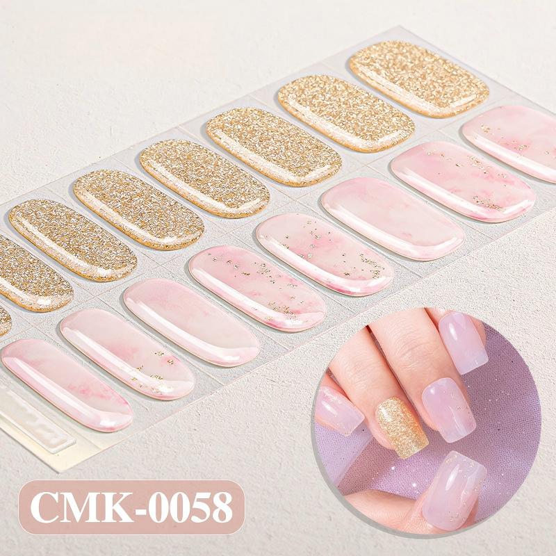 UV-Free Gel Nail Wraps | 5-Minute Salon-Shine Manicure
