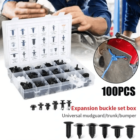 🔥100pcs Car Clip Set + FREE Removal Tool