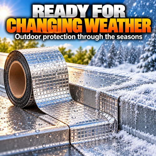 Heavy-Duty Butyl Waterproof Repair Tape – Strong Adhesion, Easy Peel-and-Stick Sealing