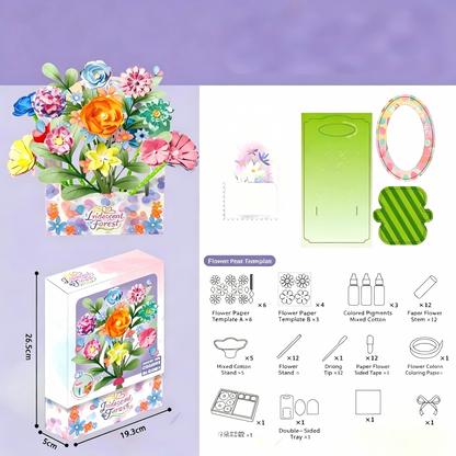 Paper Flower Craft & Science Kit