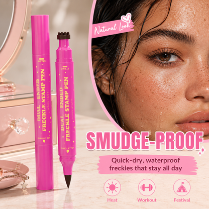 🪄 Instant Sun-Kissed Vibe! Dual-Ended Freckle Pen