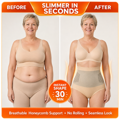 Breathable Honeycomb Postpartum Shaping Briefs