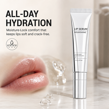 "Say Goodbye to Dry Flakes. Meet Your New Favorite Lip Serum."