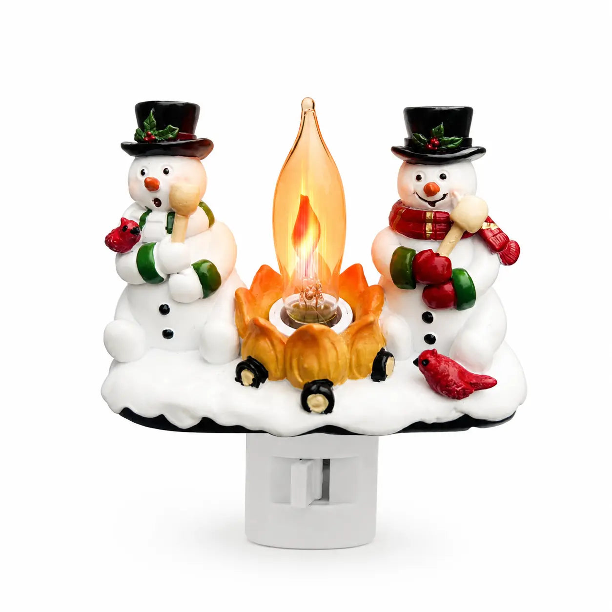 Snowman plug-in Christmas night light design