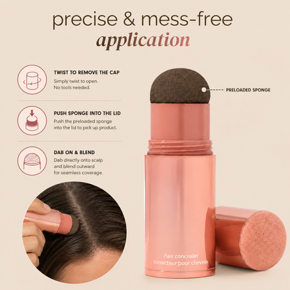 💇‍♀️ Instant Root Touch-Up & Hair Line Concealer Stick