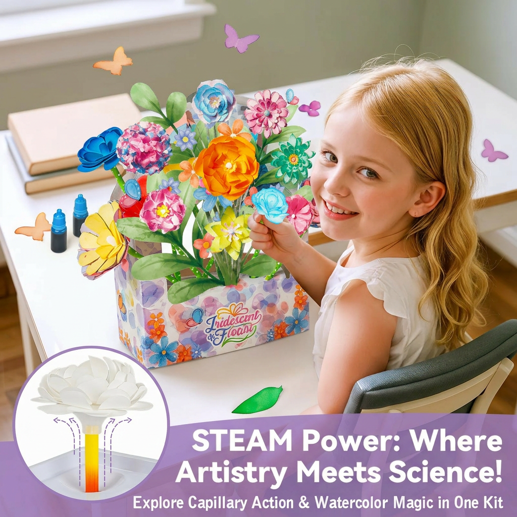 Paper Flower Craft & Science Kit
