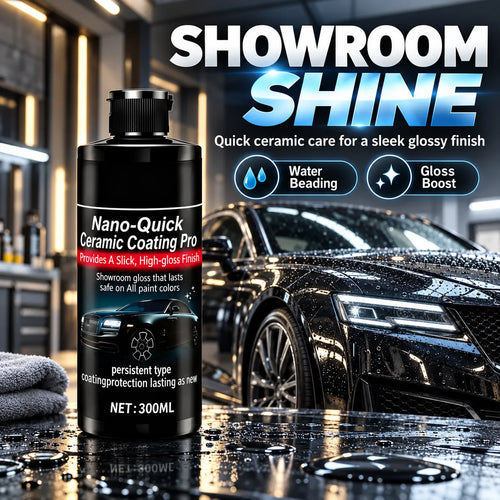 🚗 Nano-Quick Ceramic Coating Pro – High-Gloss Car Paint Care | 300 mL