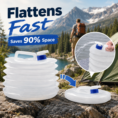 Collapsible Water Bucket 💧