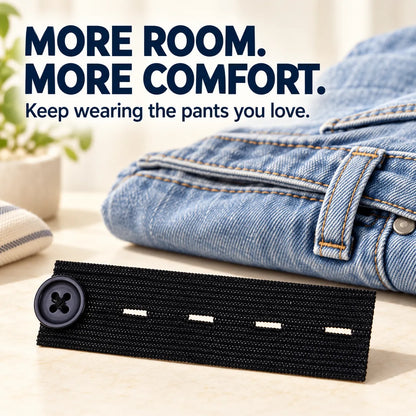 ✨ Waistband Extender for Jeans & Pants — No Sewing