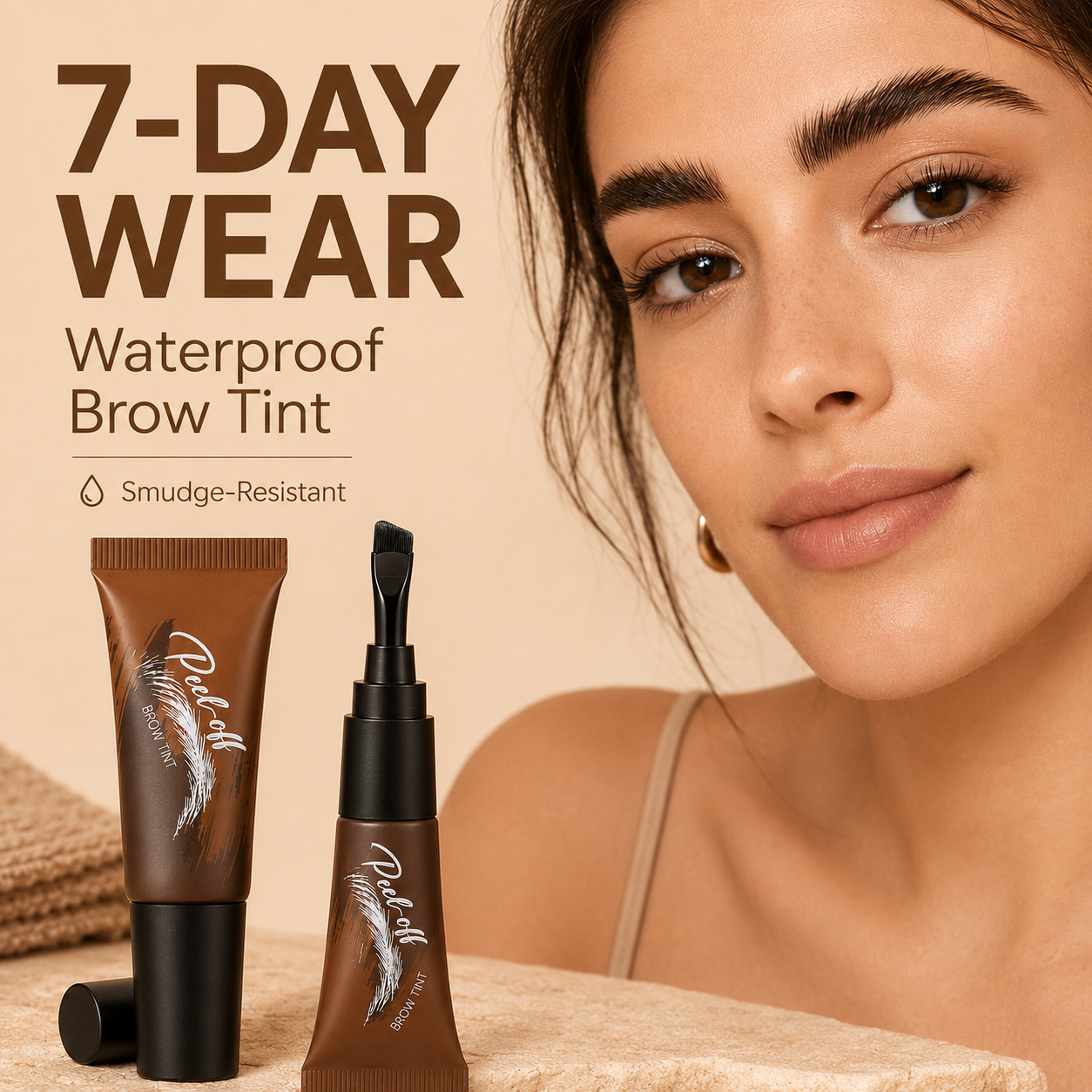 ✨ Peel-Off Brow Tint | 7-Day Wear | Waterproof