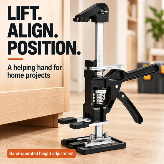 Boom-type jack for lifting and installation