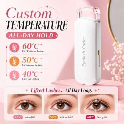 Smart Heated Eyelash Curler✨
