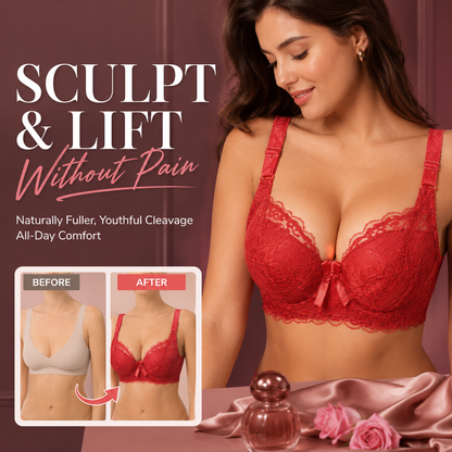 💖 Fall in Love with Your Silhouette: Ultra-Lifting Lace Bra