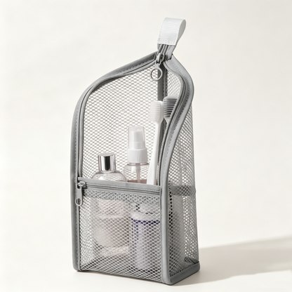📂Portable Lightweight Mesh Toiletry Bag