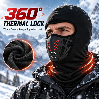 ❄️Warm fleece fabric balaclava face mask
